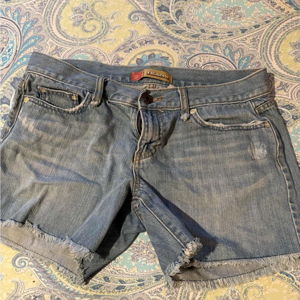 Levi's Light Blue Jean Shorts